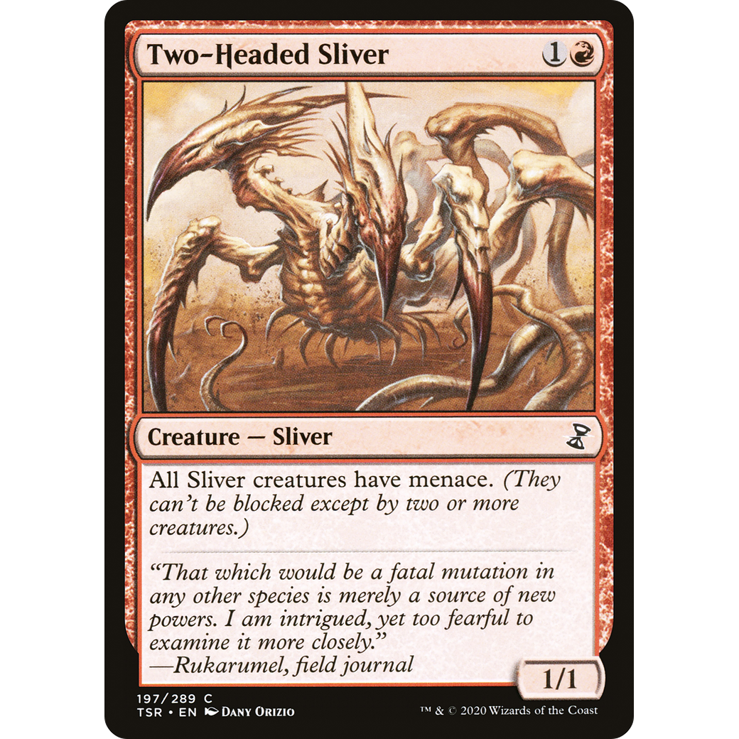 Two-Headed Sliver (TSR-197) - Time Spiral Remastered