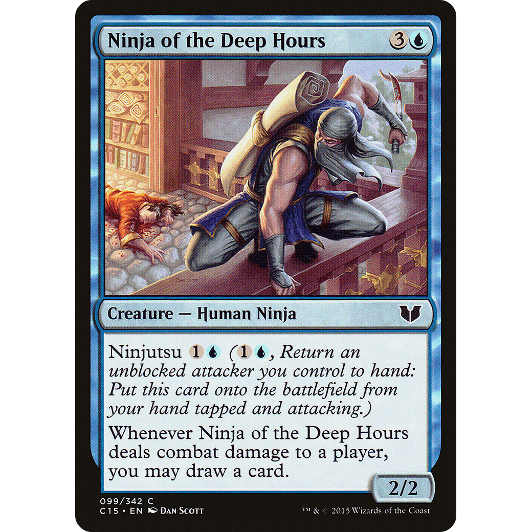 Ninja of the Deep Hours (C15-099) - Commander 2015