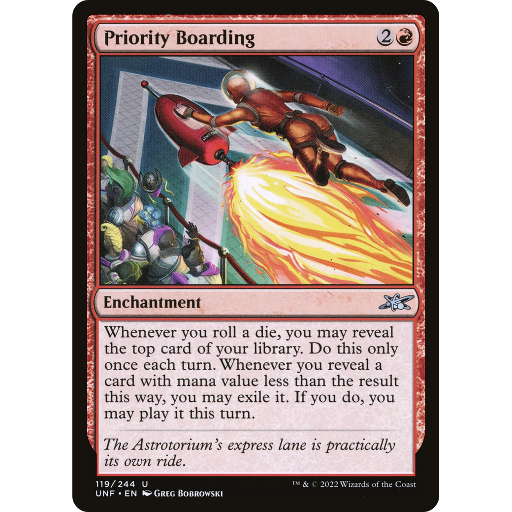 Priority Boarding (UNF-119) - Unfinity