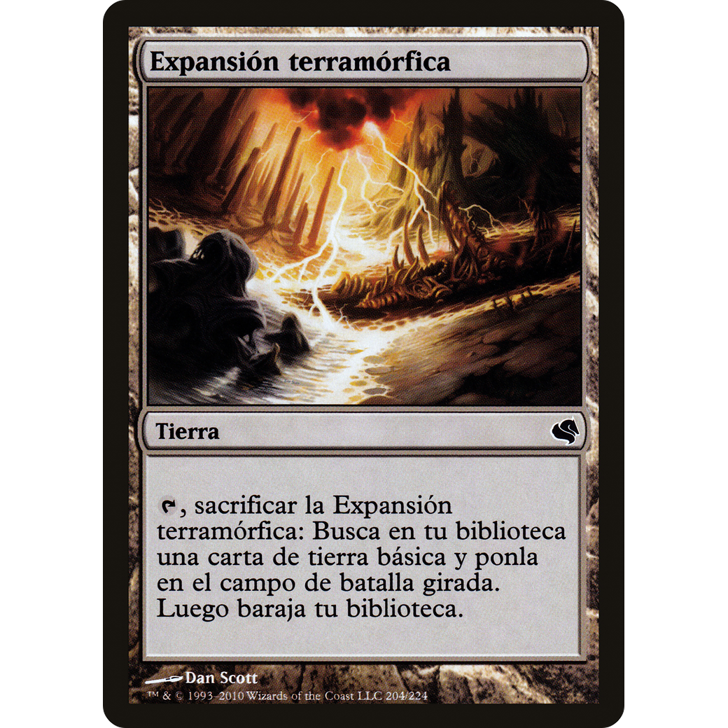 Terramorphic Expanse (Spanish) - "Expansion terramorfica" (PS11-204) - Salvat 2011