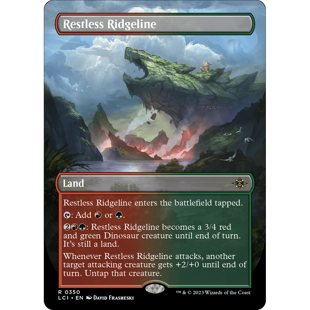 Restless Ridgeline (LCI-350) - The Lost Caverns of Ixalan (Borderless)
