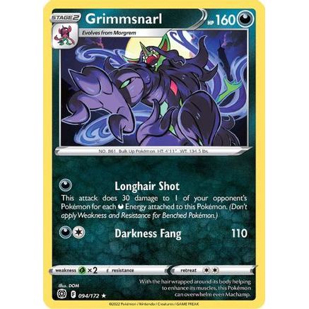 Grimmsnarl 94/172 - SWSH09 Brilliant Stars