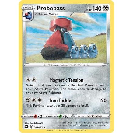 Probopass 99/172 - SWSH09 Brilliant Stars Reverse Holofoil
