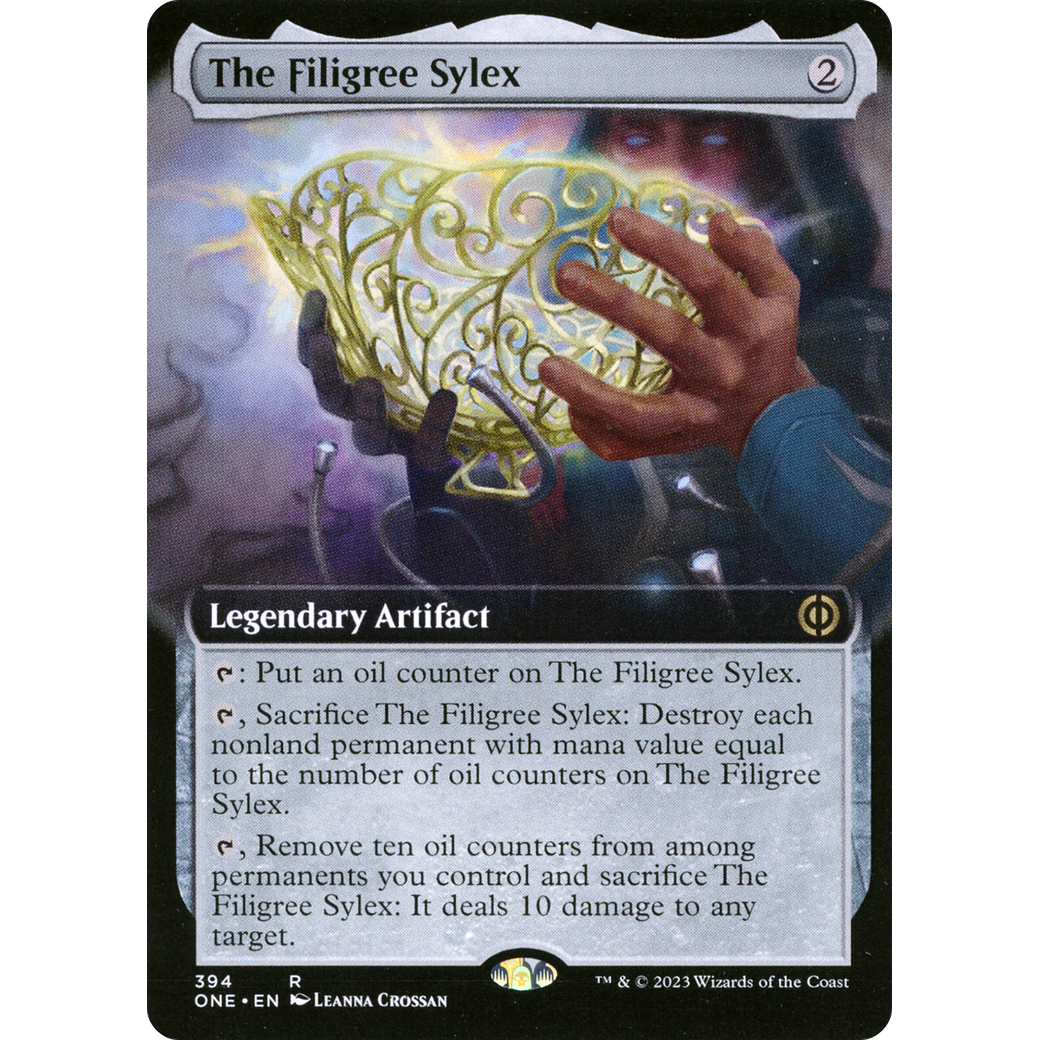 The Filigree Sylex (ONE-394) - Phyrexia: All Will Be One: (Extended Art) Foil