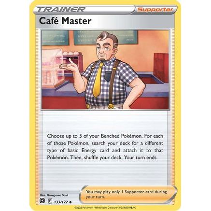 Cafe Master 133/172 - SWSH09 Brilliant Stars