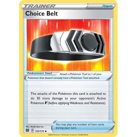 Choice Belt 135/172 - SWSH09 Brilliant Stars Reverse Holofoil