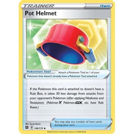 Pot Helmet 146/172 - SWSH09 Brilliant Stars