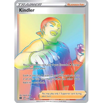 Kindler (Secret) 179/172 - SWSH09 Brilliant Stars Holofoil
