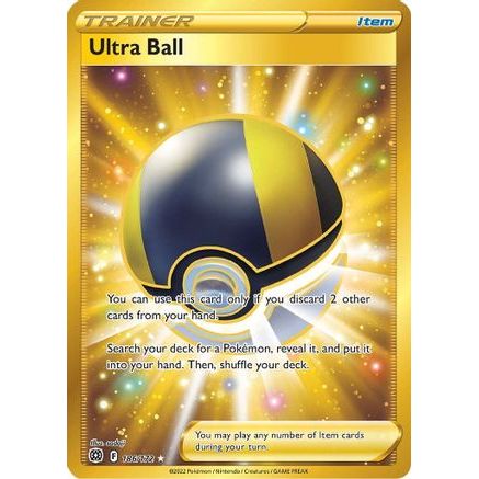 Ultra Ball (Secret) 186/172 - SWSH09 Brilliant Stars Holofoil