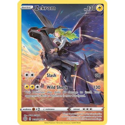 Zekrom TG05/30 - SWSH09 Brilliant Stars Trainer Gallery Holofoil
