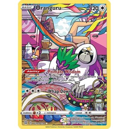 Oranguru TG12/30 - SWSH09 Brilliant Stars Trainer Gallery Holofoil