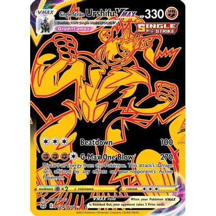 Single Strike Urshifu VMAX (Secret) TG29/30 - SWSH09 Brilliant Stars Trainer Gallery Holofoil