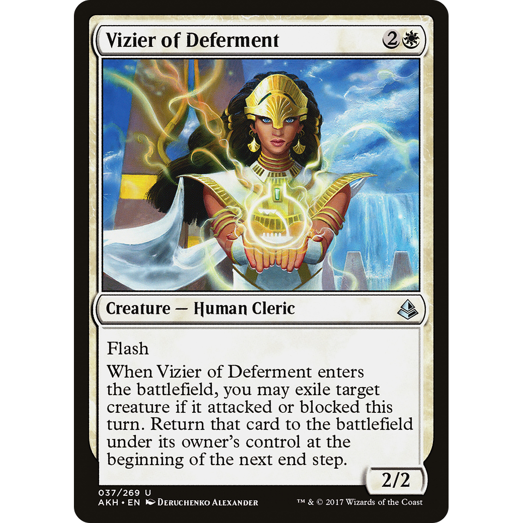 Vizier of Deferment (AKH-037) - Amonkhet Foil