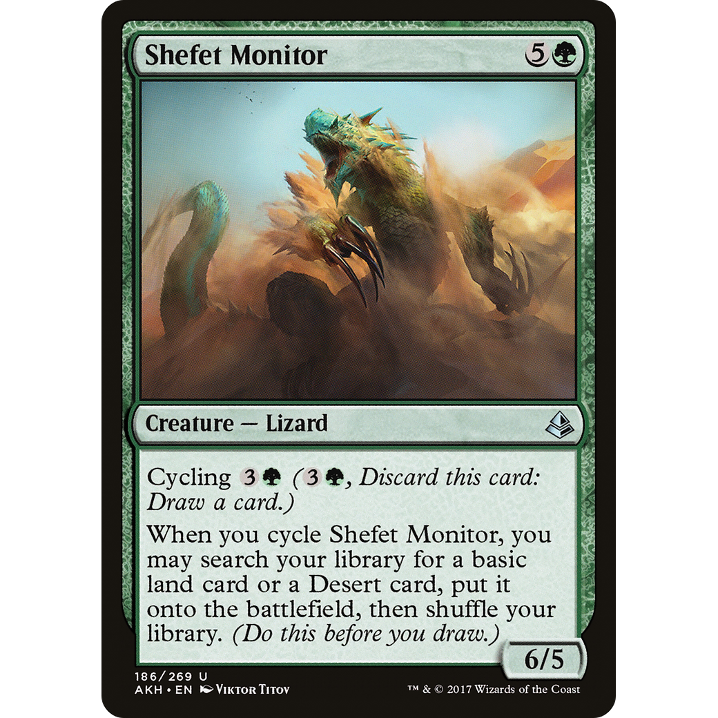 Shefet Monitor (AKH-186) - Amonkhet Foil