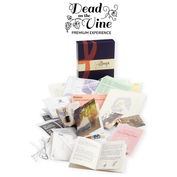 Hunt A Killer: Dead on the Vine, Winery Murder Mystery Game