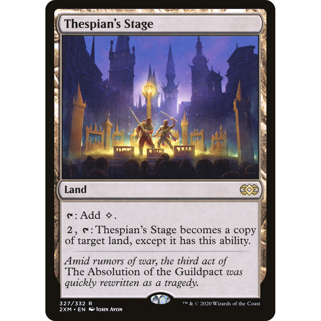 Thespian's Stage (2XM-327) - Double Masters