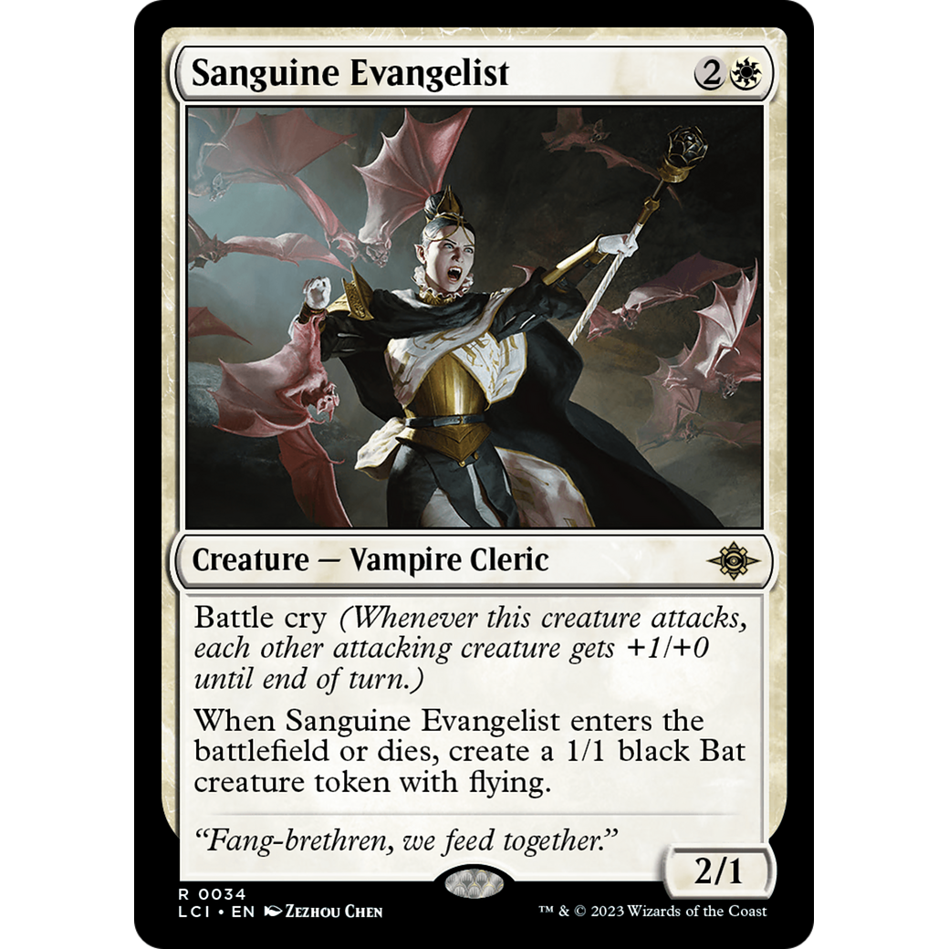 Sanguine Evangelist (LCI-034) - The Lost Caverns of Ixalan