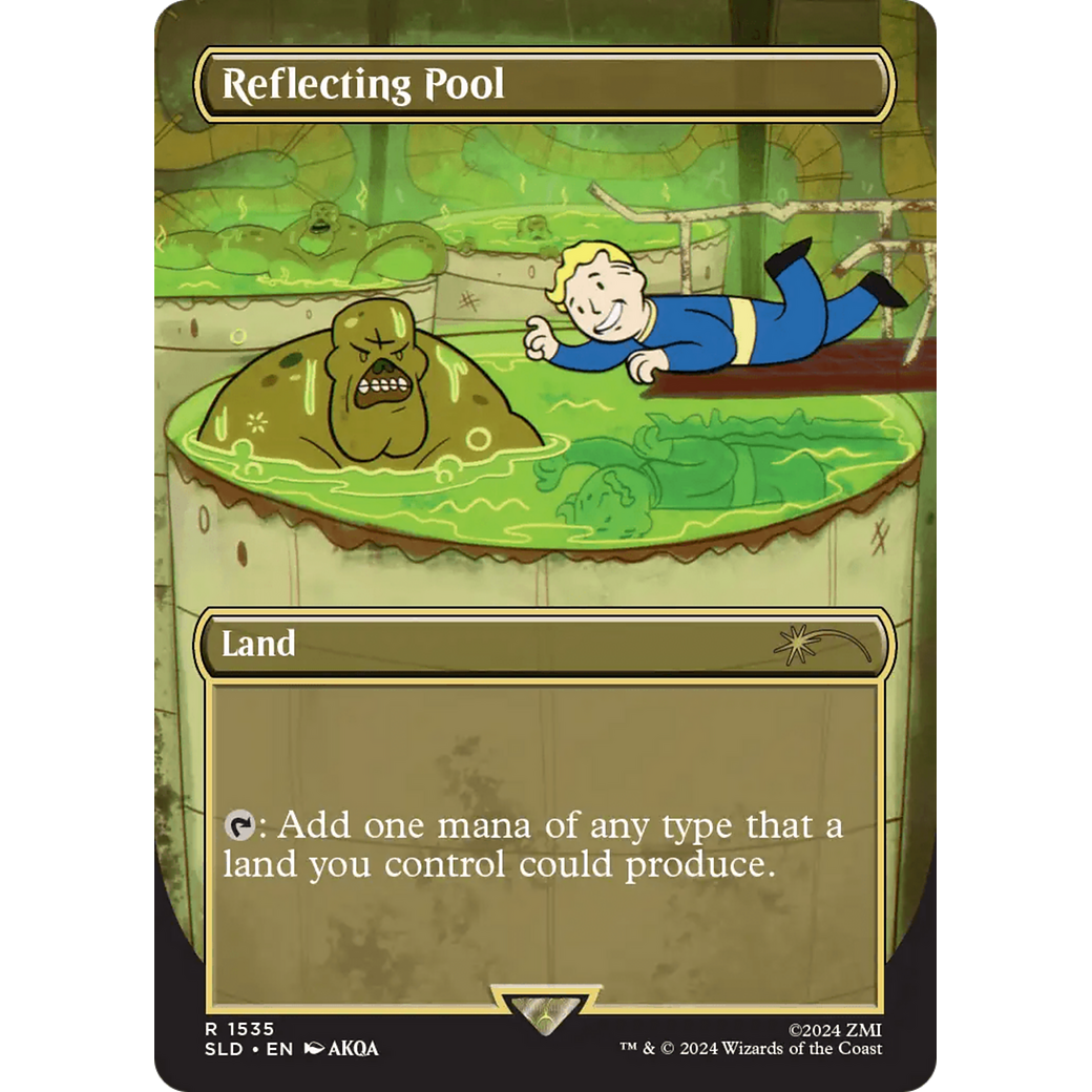 Reflecting Pool (SLD-1535) - Secret Lair Drop (Borderless)