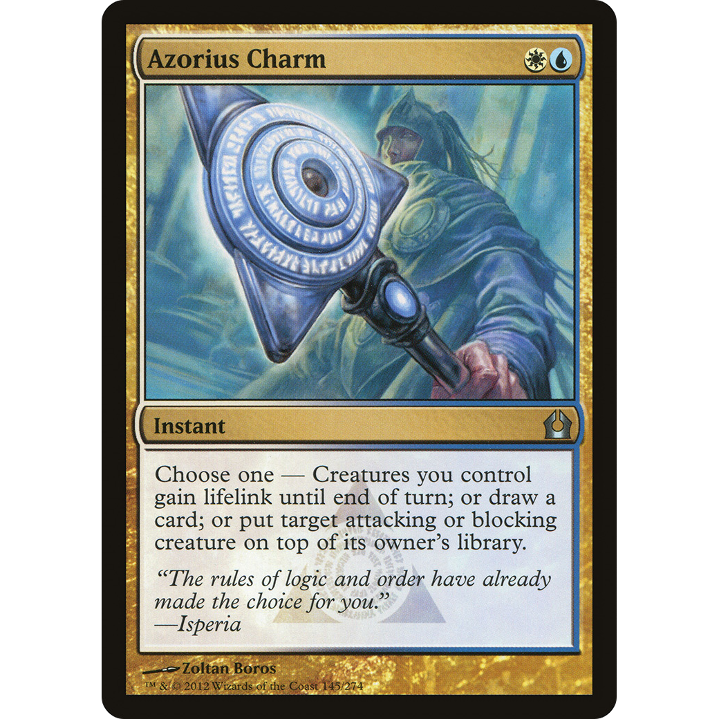 Azorius Charm (RTR-145) - Return to Ravnica Foil