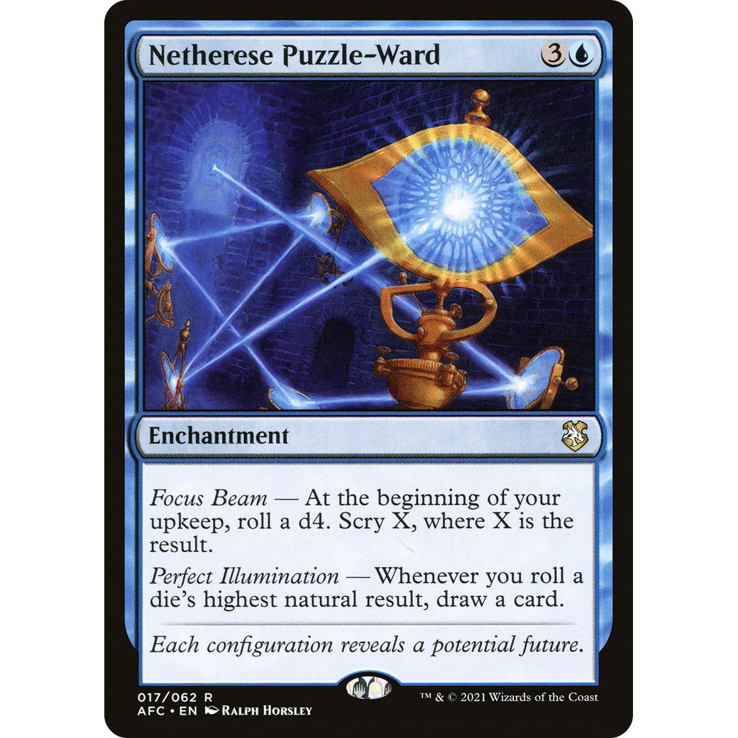 Netherese Puzzle-Ward (AFC-017) - Forgotten Realms Commander