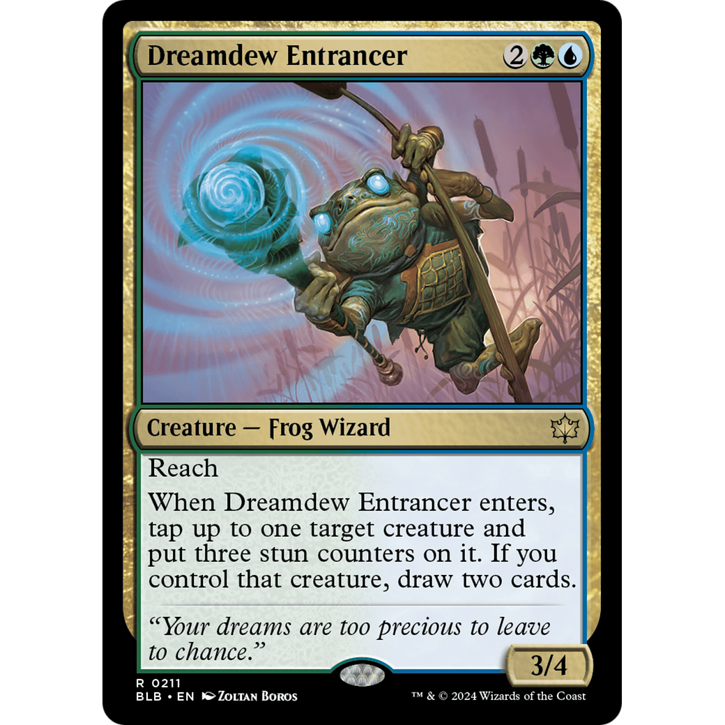 Dreamdew Entrancer (BLB-211) - Bloomburrow Foil