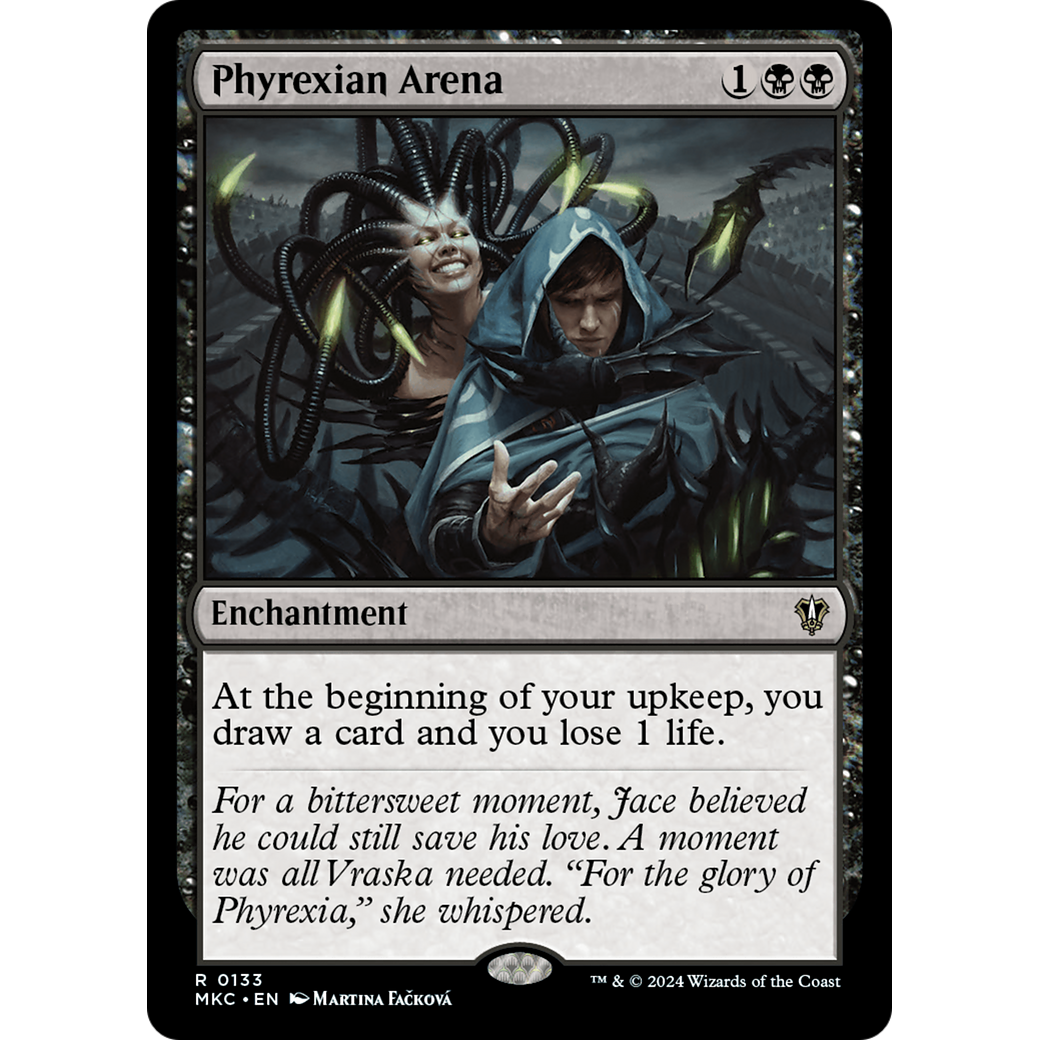 Phyrexian Arena (MKC-133) - Murders at Karlov Manor Commander