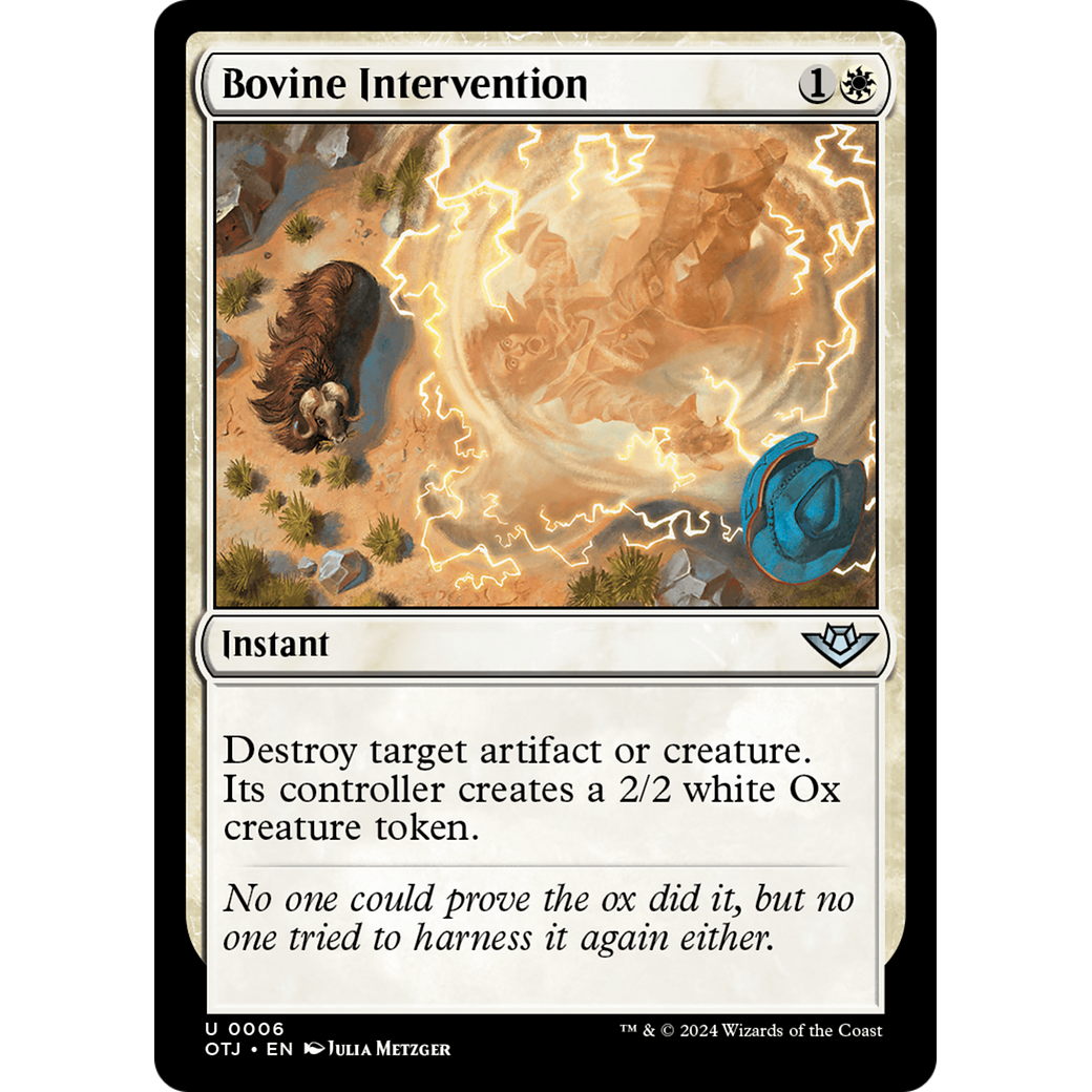 Bovine Intervention (OTJ-006) - Outlaws of Thunder Junction