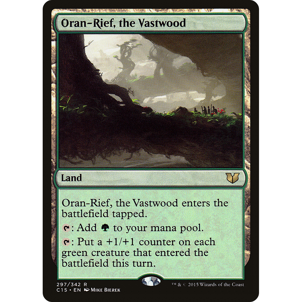 Oran-Rief, the Vastwood (C15-297) - Commander 2015
