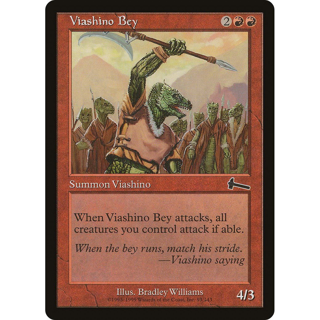Viashino Bey (ULG-093) - Urza's Legacy Foil