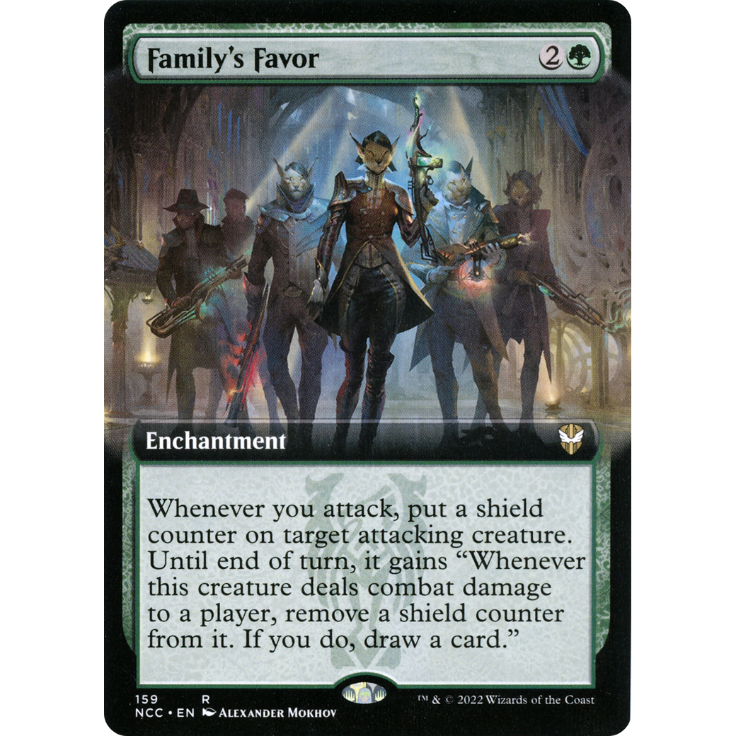 Family's Favor (Extended Art) (NCC-159) - New Capenna Commander: (Extended Art)