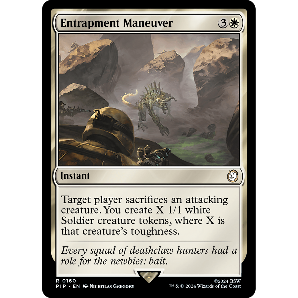 Entrapment Maneuver (PIP-160) - Fallout