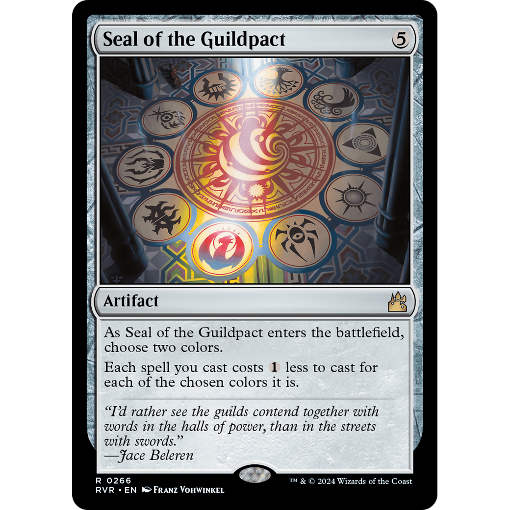 Seal of the Guildpact (RVR-266) - Ravnica Remastered