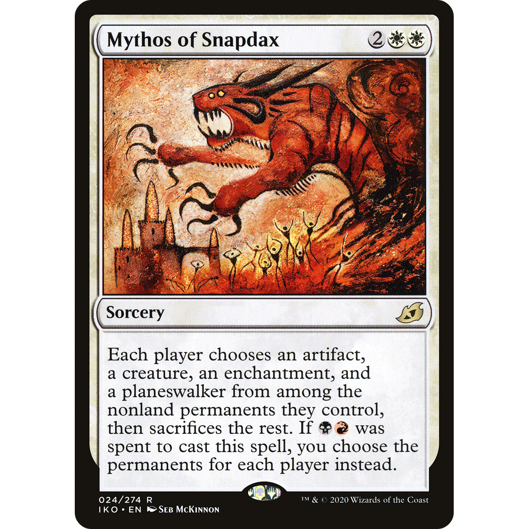 Mythos of Snapdax (IKO-024) - Ikoria: Lair of Behemoths