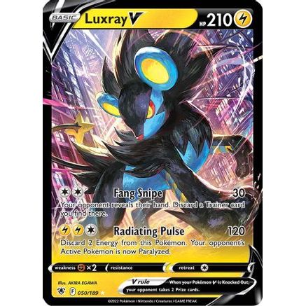 Luxray V 50/189 - SWSH10 Astral Radiance Holofoil