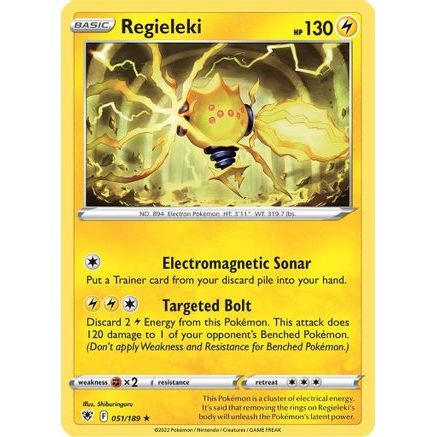 Regieleki 51/189 - SWSH10 Astral Radiance Reverse Holofoil