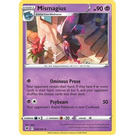Mismagius 59/189 - SWSH10 Astral Radiance