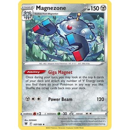 Magnezone 107/189 - SWSH10 Astral Radiance Holofoil