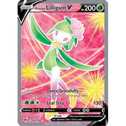 Hisuian Lilligant V (Full Art) 162/189 - SWSH10 Astral Radiance Holofoil