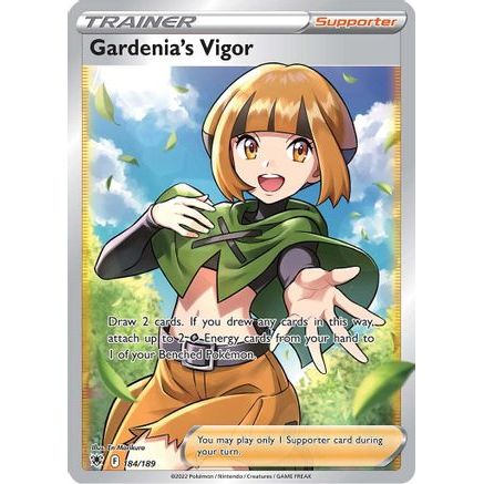Gardenia's Vigor (Full Art) 184/189 - SWSH10 Astral Radiance Holofoil