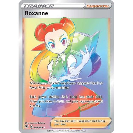 Roxanne (Secret) 206/189 - SWSH10 Astral Radiance Holofoil