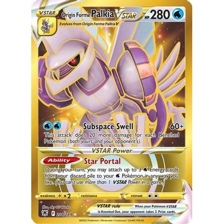 Origin Forme Palkia VSTAR (Secret) (208) 208/189 - SWSH10 Astral Radiance Holofoil