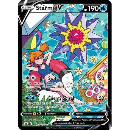 Starmie V TG13/30 - SWSH10 Astral Radiance Trainer Gallery Holofoil