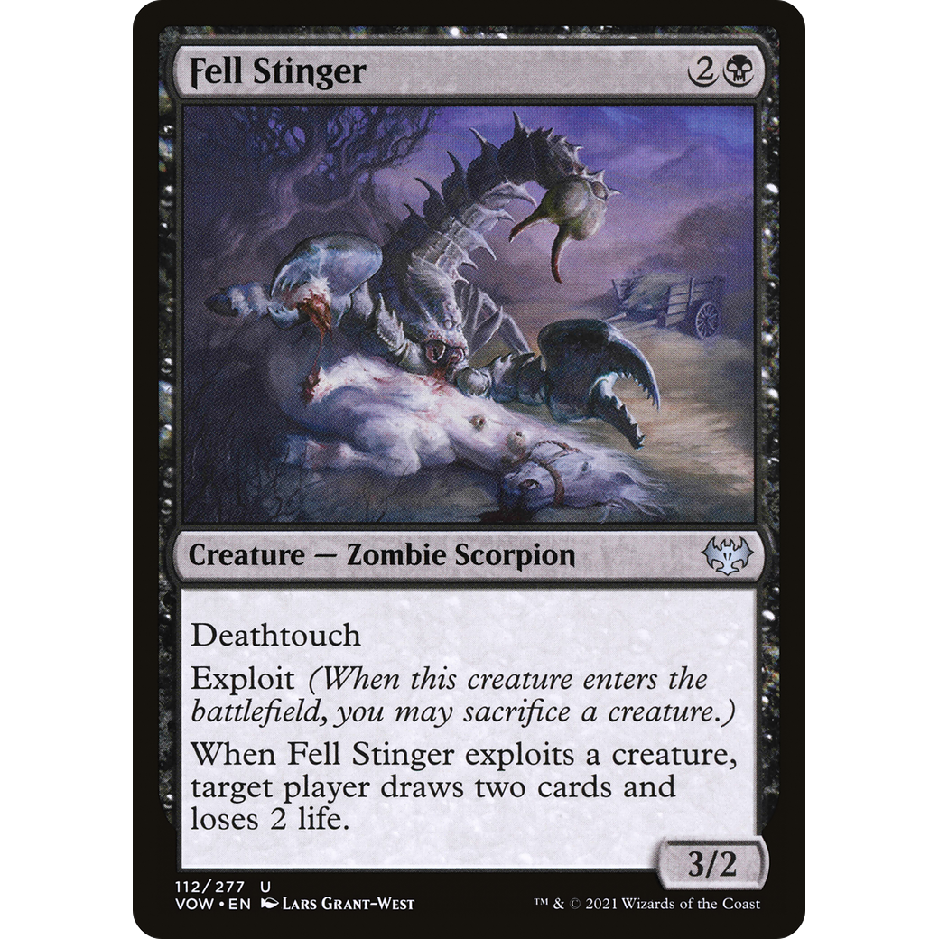 Fell Stinger (VOW-112) - Innistrad: Crimson Vow