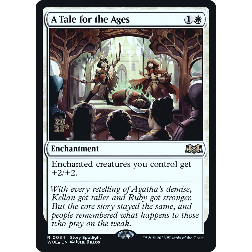 A Tale for the Ages (PRE-34S) - Wilds of Eldraine Promos Foil