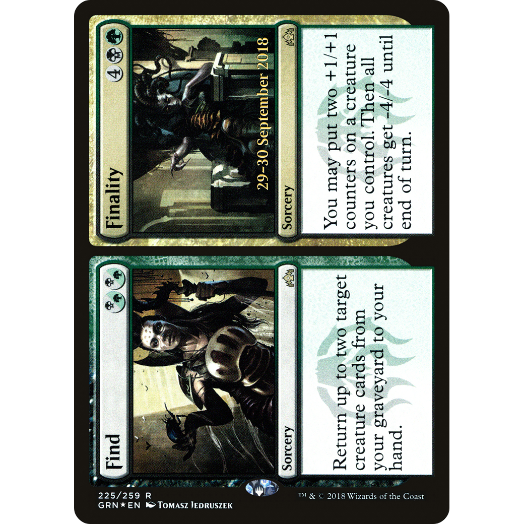 Find // Finality (PRE-225) - Guilds of Ravnica Promos Foil