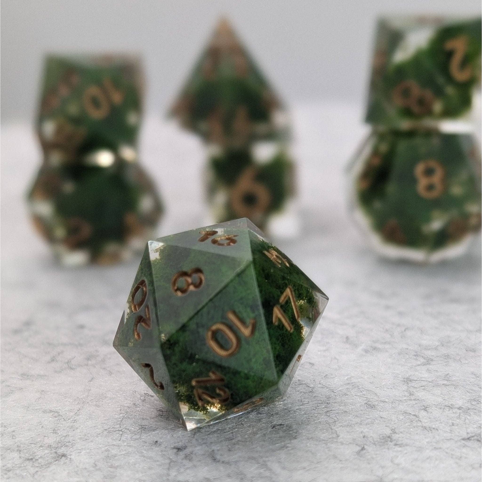 Druid’s Pact - 7 Piece Luxury D&D Dice Set