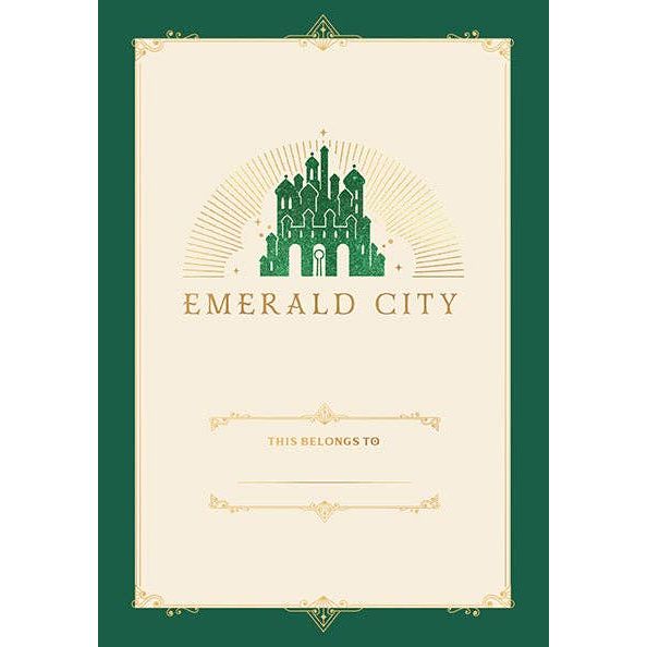 Wicked: Emerald City Journal with Ribbon Charm