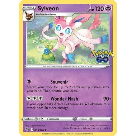 Sylveon 35/78 - Pokemon GO Holofoil
