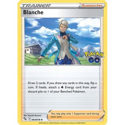 Blanche 64/78 - Pokemon GO Reverse Holofoil