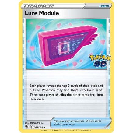 Lure Module 67/78 - Pokemon GO Reverse Holofoil